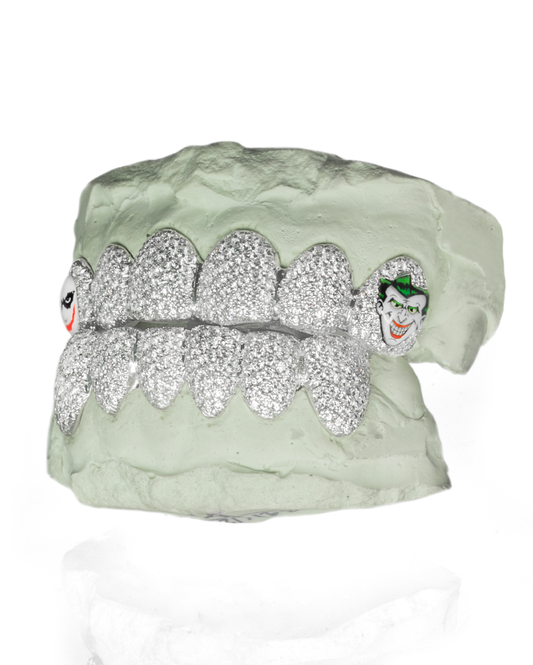 Diamond Joker Grillz SET
