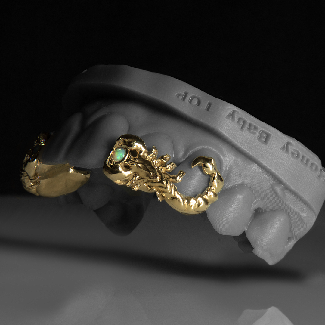 Scorpion Opal Grillz