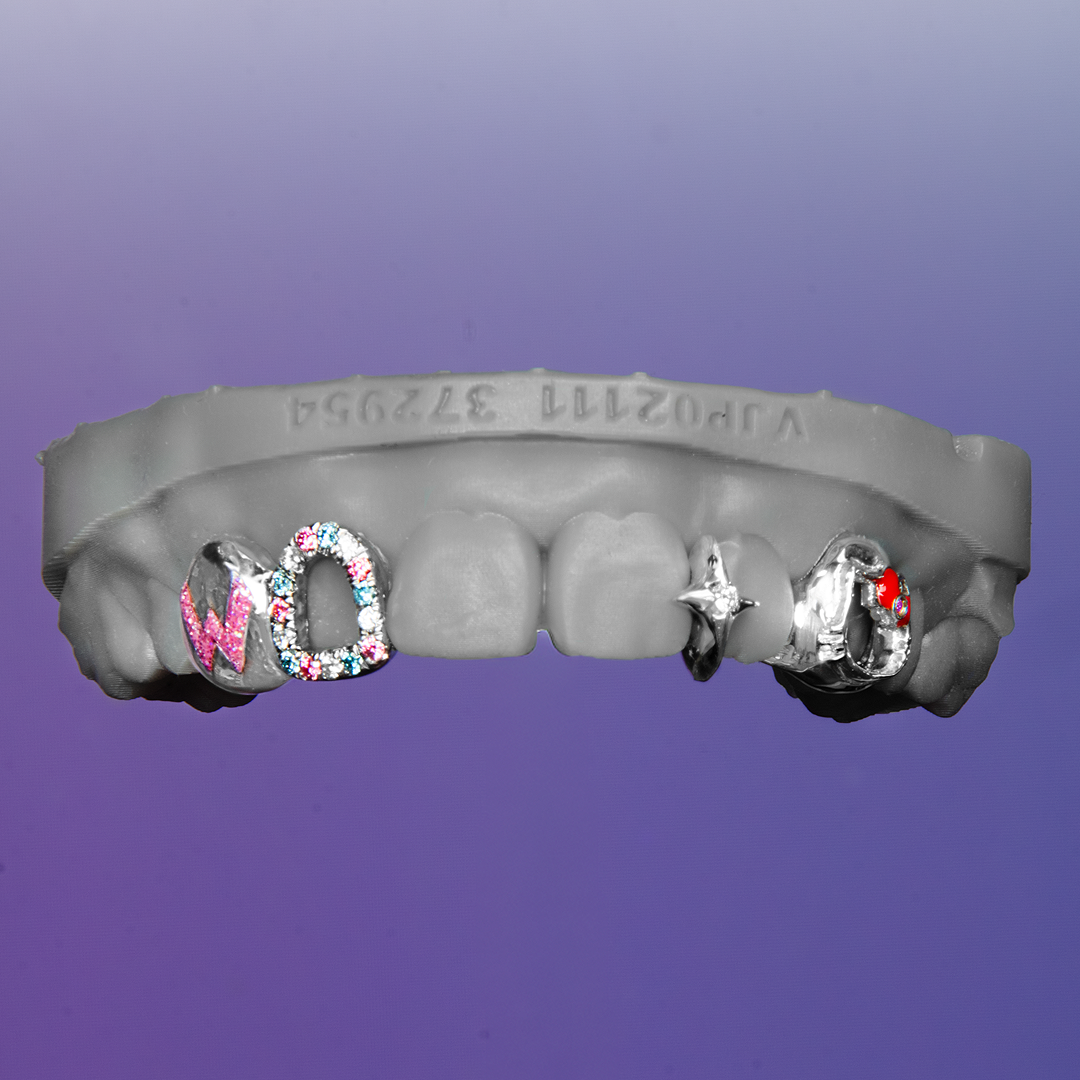 Crystal Candy Letter Grillz