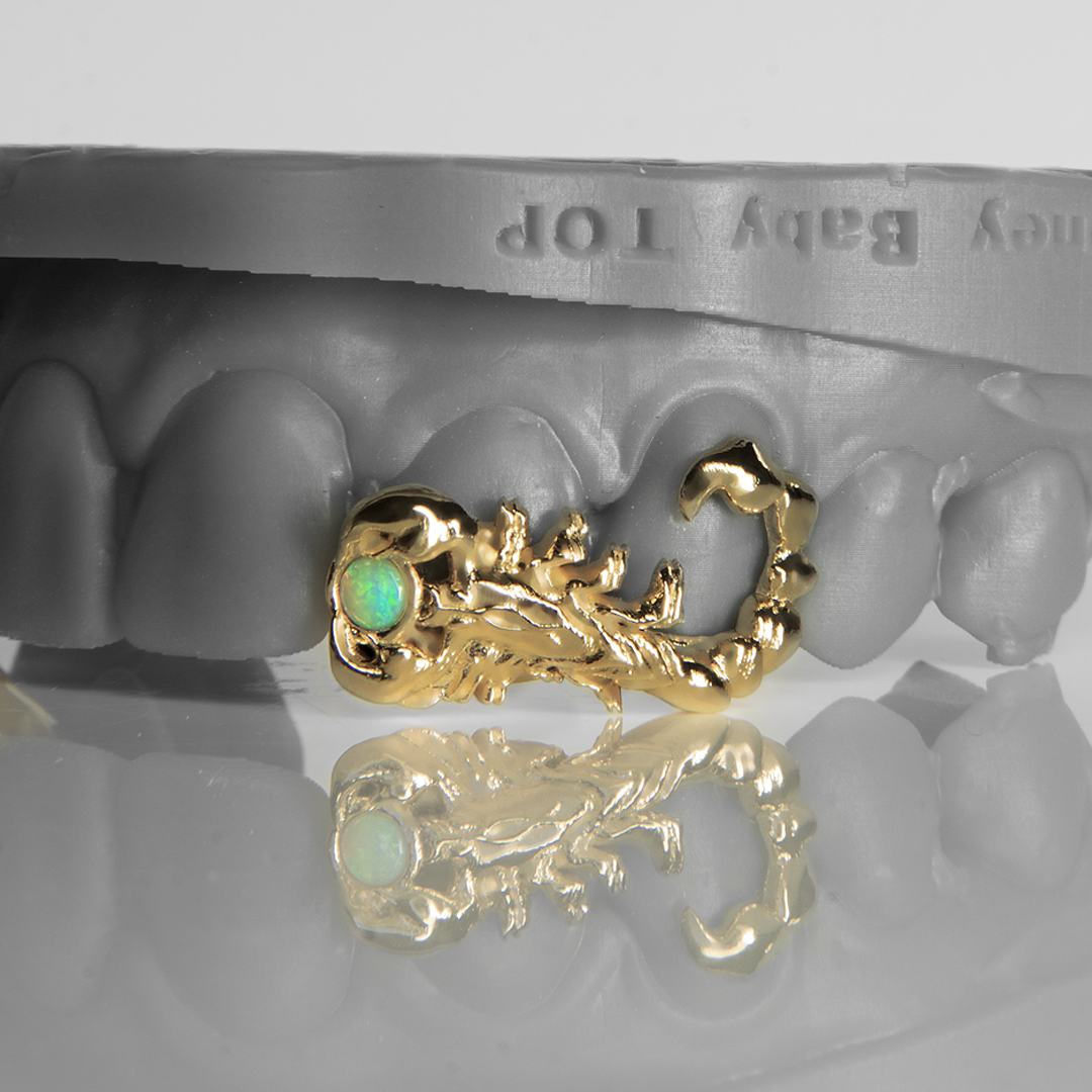 Scorpion Opal Grillz