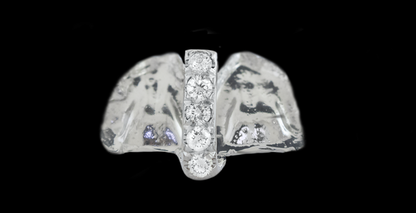 5 Piece Iced Gap Filler Grillz