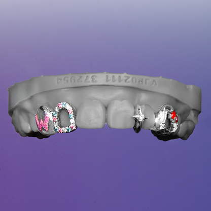 Crystal Candy Letter Grillz