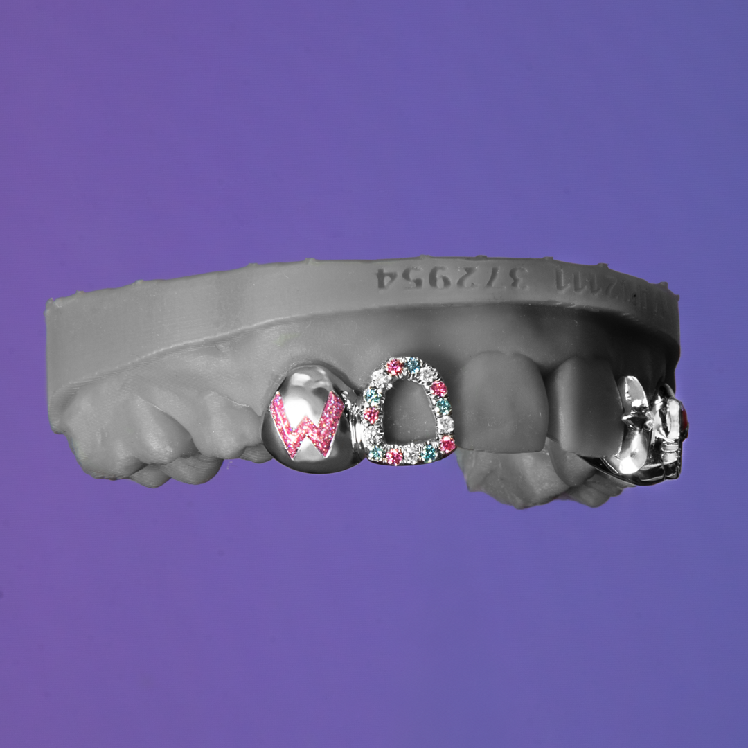 Crystal Candy Letter Grillz