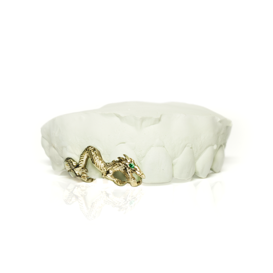 Solid Gold Dragon Grillz