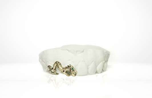 Solid Gold Dragon Grillz