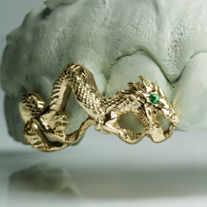 Solid Gold Dragon Grillz