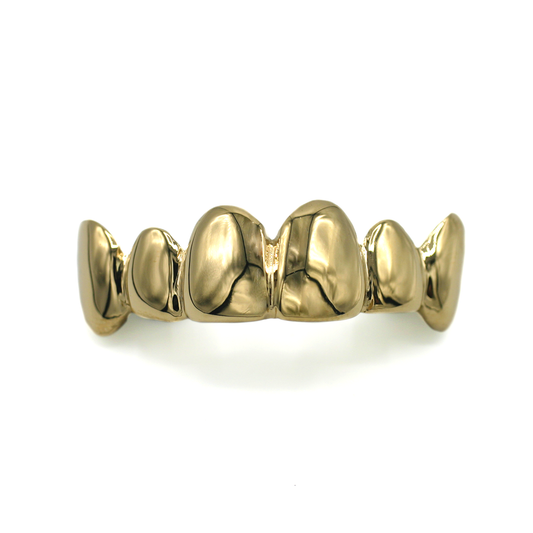 6 Piece Solid Gold Grillz